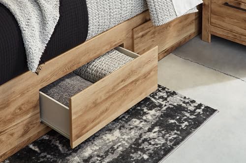 Queen Platform Bed with Storage Drawers