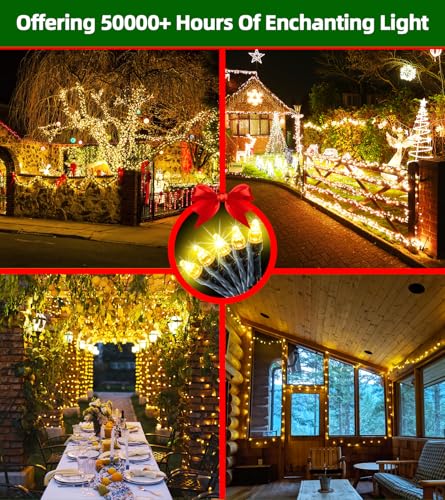 300 LED 75FT Christmas String Lights Indoor Outdoor (75 Foot)