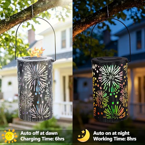 Solar Lantern Outdoor (2 Count)