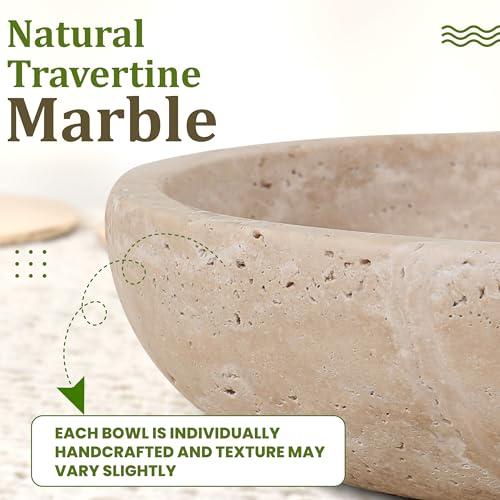 Travertine Decorative Bowl