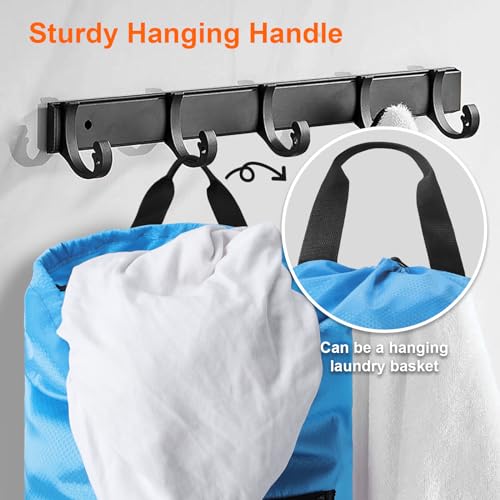Laundry Bag Backpack Durable Laundry Bag with Shoulder Straps and Mesh Pockets Portable Laundry Hamper Dirty Clothes Bag for College