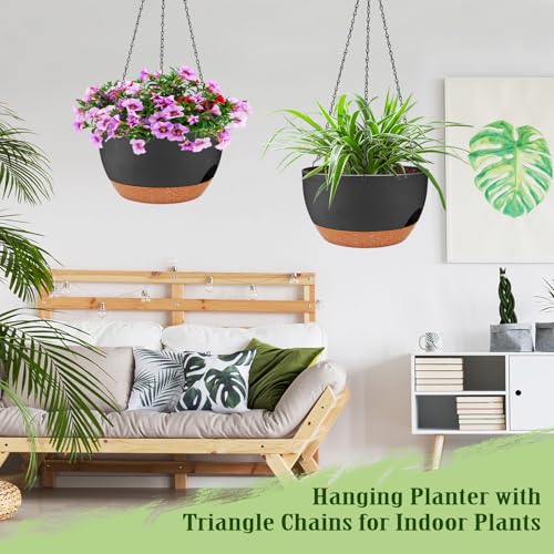 Self Watering Hanging Planters 2 Pack (2 Count)