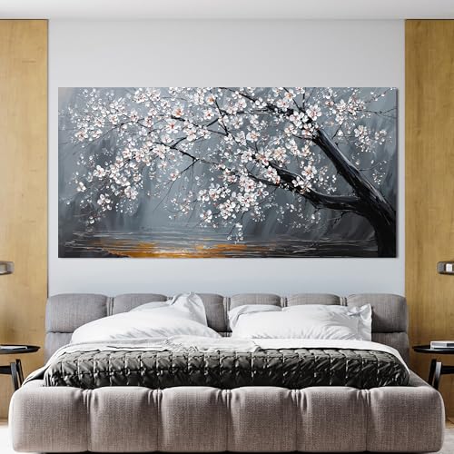 Flower Wall Art Decor Large Canvas Wall Art Decor For Living Room 29"X58"