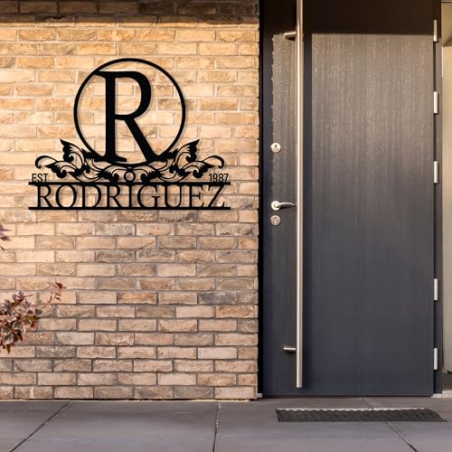 Personalized Metal Name Signs
