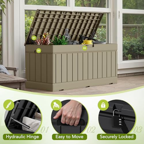 78 Gallon Deck Box