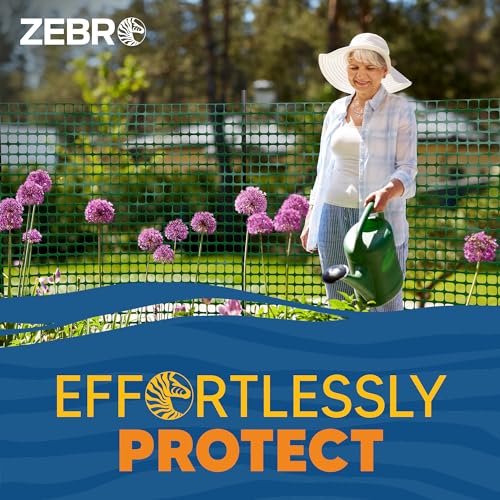 4' x 100' Green Plastic Garden Fence Roll