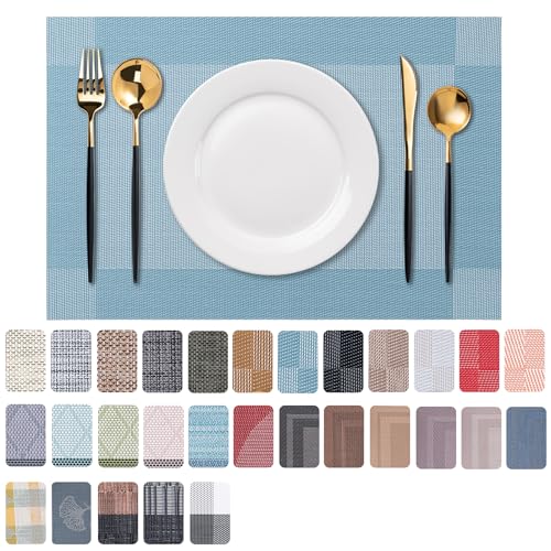 Placemats Set of 6 Washable Indoor (6 Count)