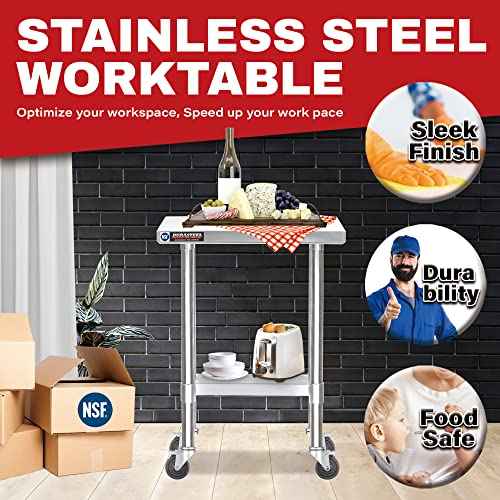 24x12 NSF Stainless Steel Cart