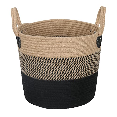 Natural Woven Basket with Handles
