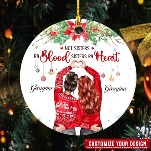 Personalized Best Friend Ornament