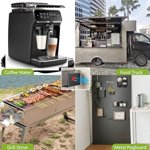 Magnetic Shelf Fridge Basket Bin for Whiteboard Washer Dryer Locker Cabinet