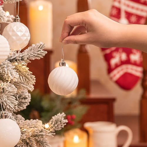 24ct Christmas Ornaments Tree Decorations Set 2.36 Inch (24 Count)
