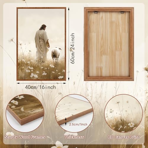 Jesus Framed Canvas Wall Art