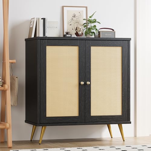 Rattan Buffet Cabinet with Storage