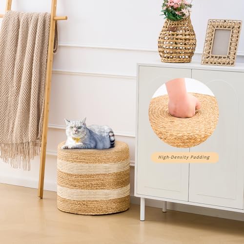 Handwoven Ottoman Pouf