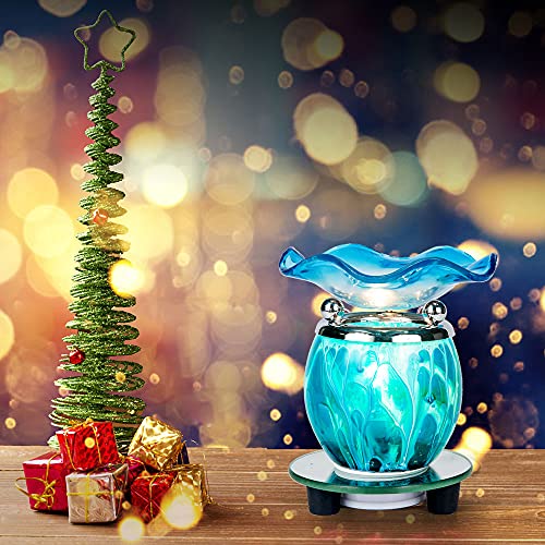 3 in 1 Electric Oil Warmer Scented Wax Warmer with with Auto Off Timer Candle Wax Melt Warmer Wax Melter Fragrance Wax Burner