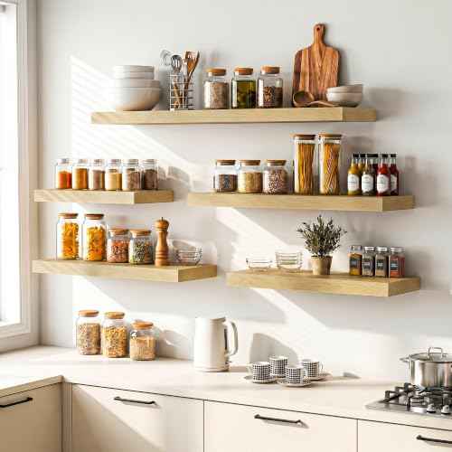 16 inchs Floating Shelves for Wall Set of 2