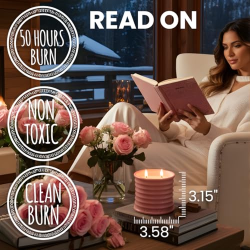 Rose & Oud Luxury Scented Candle