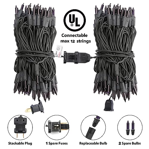 Purple Halloween Lights (12.5 Foot)