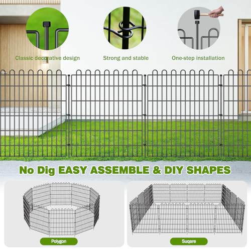 Garden Fence Outdoor for Yard