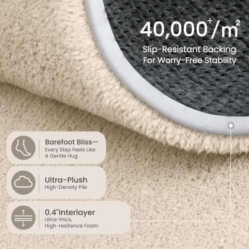 6x9 Area Rugs for Living Room Bedroom (56 Sq Ft)