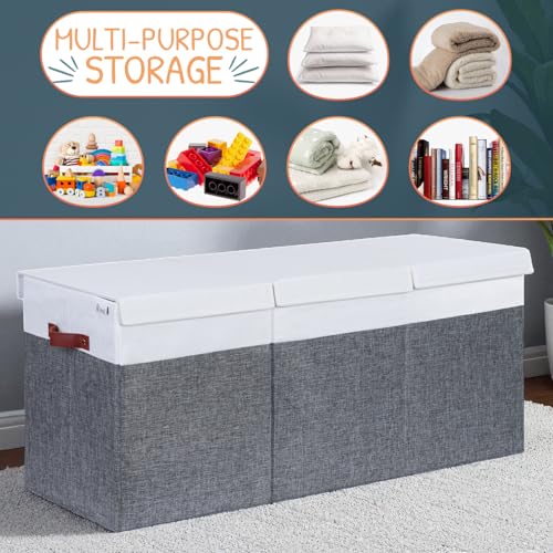 Extra Large Toy Storage Organizer with Lid