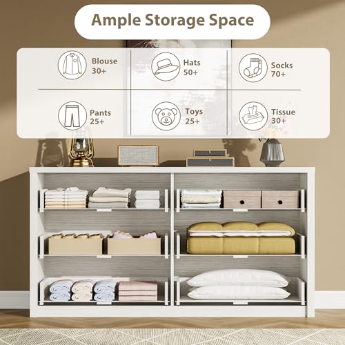 6 Drawer Dresser for Bedroom