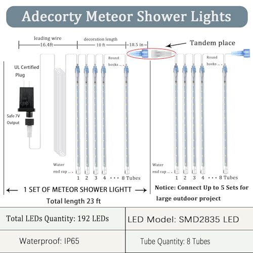 Halloween Lights Outdoor (8 Count)