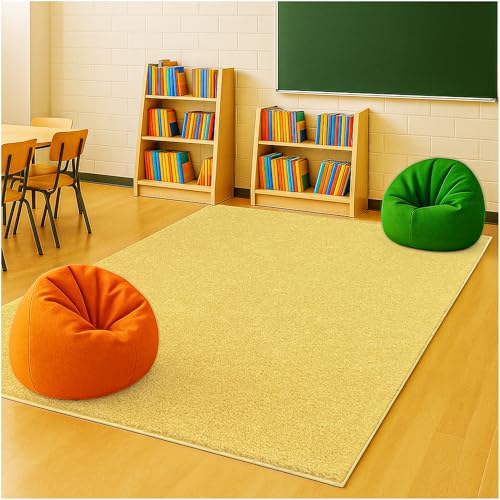 Soft & Colorful 5' x 8' Kids Classroom Area Rug