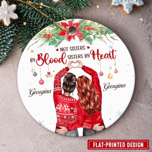 Personalized Best Friend Ornament