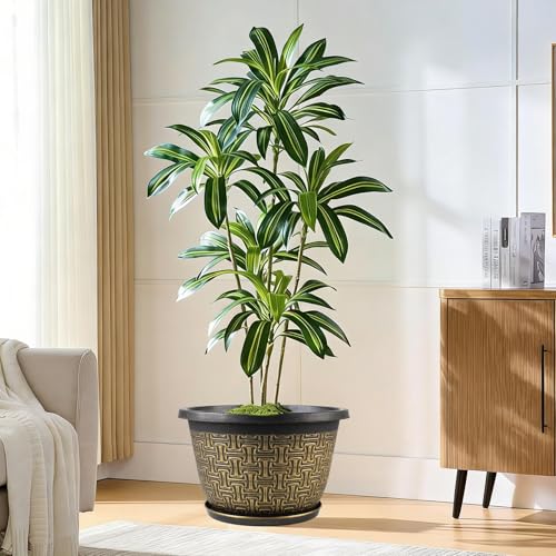 10 Inch Plant Pots (4 Count)