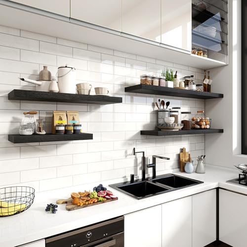 55 Inch Floating Shelves