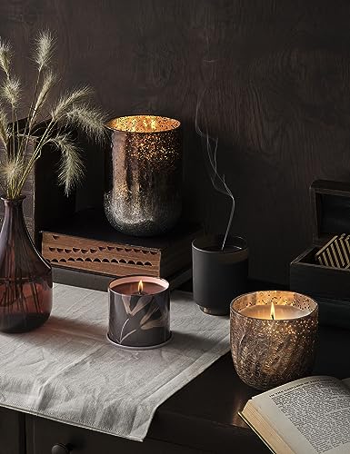 Candle Tin Woodfire Demi Vanity 3 Ounce