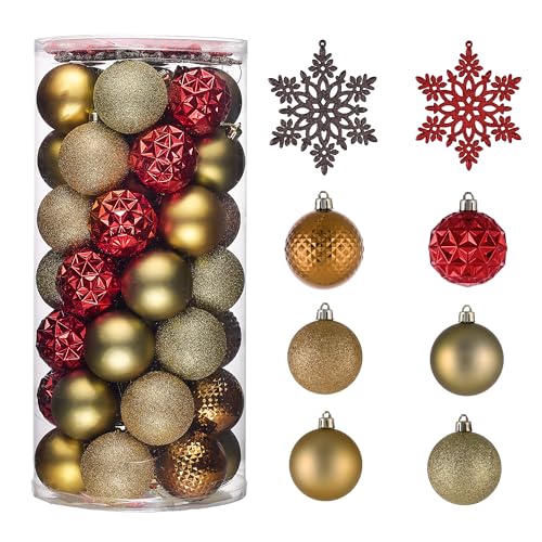 Christmas Tree Decorations Ornament Set (50 Count)