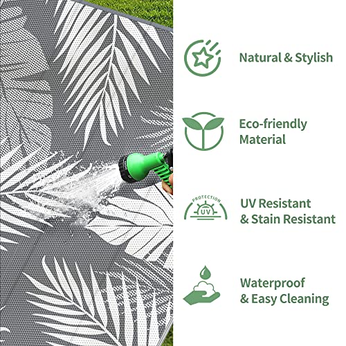 Outdoor Rug Waterproof Plastic Rugs for Patio