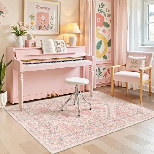 Pink Rugs for Bedroom (15 Sq Ft)