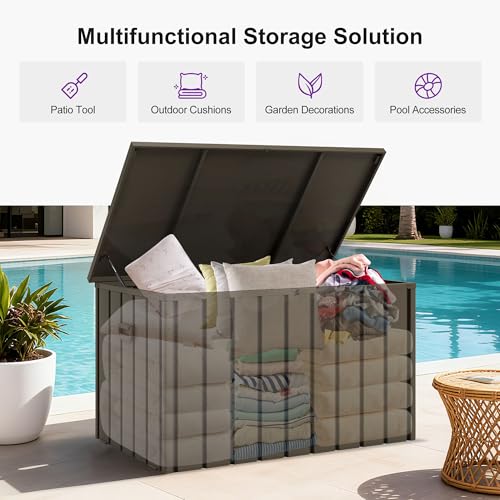 Outdoor Deck Box 120 Gallon
