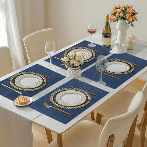Vinyl Placemats Set of 8 (4 Count)