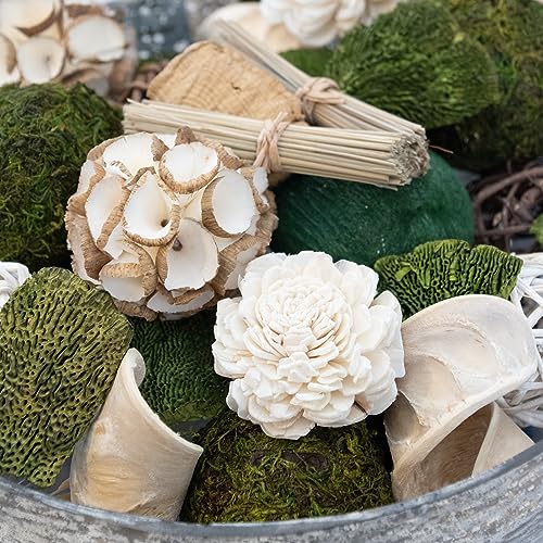 Decorative Moss Balls Natural Bowl Filler Home Decor