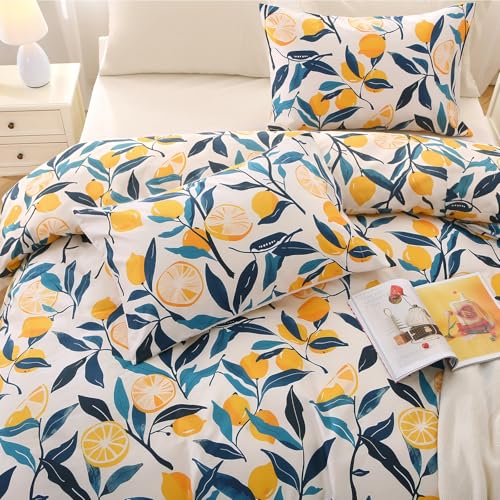 Lemon Blossom Full Comforter Set