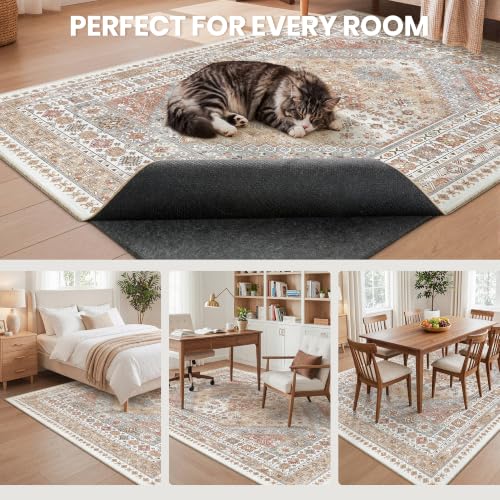 Protective Cushioned Rug Pad 8x10