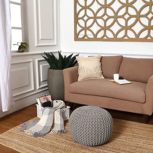 Round Pouf Ottoman