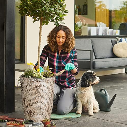 9 Gallon Tall Round Planters Set of 2 (2 Count)