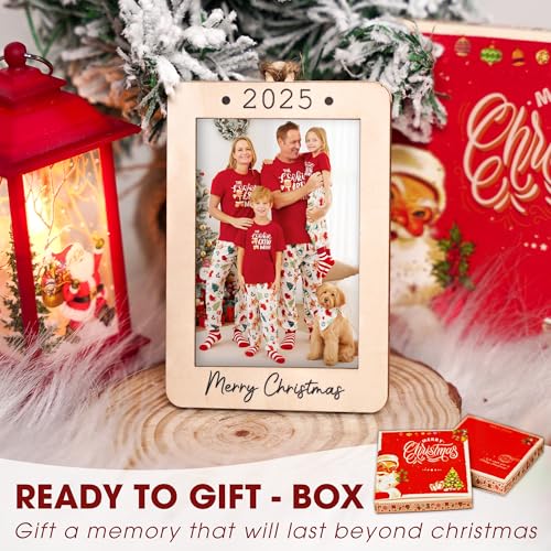 2025 Christmas Ornament Picture Frame