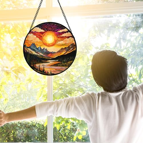Stained Glass Window Hanging