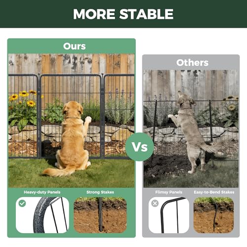 No Dig Garden Fence