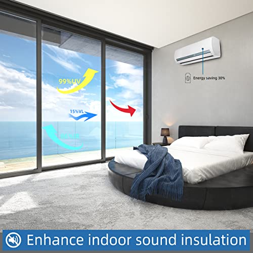 One Way Window Privacy Film with Tools