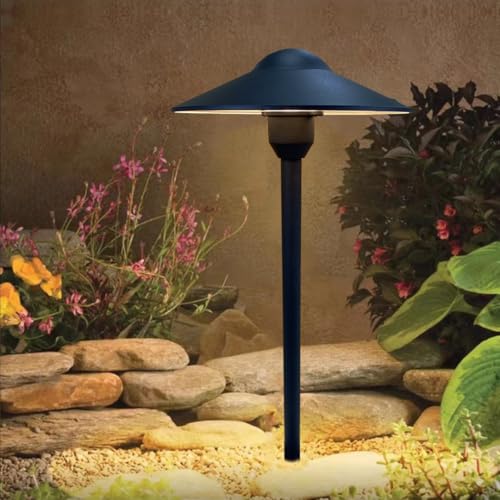 Cast Aluminum Low Voltage Landscape Path Area Spread Lighting (2 Count)