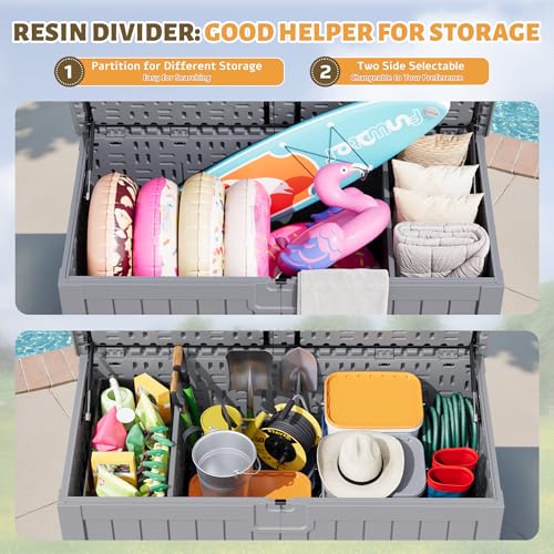 250 Gallon Resin Deck Box