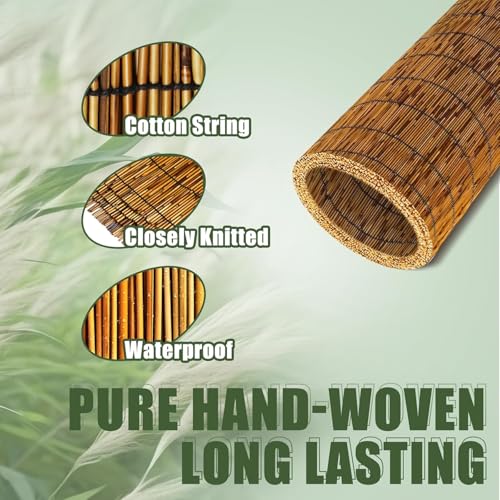Reed Bamboo Screen Fencing (65.6 Sq Ft)